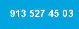 913 527 45 03 913 527 45 03